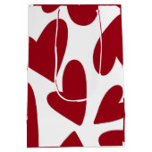 Cute Aesthetic Notebook Cover ミディアムペーパーバッグ (裏面)