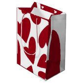 Cute Aesthetic Notebook Cover ミディアムペーパーバッグ (裏面アングル)