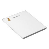 Cute Akita Dog ノートパッド (アングル)