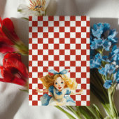  Cute Alice in ONEDERLAND 1st Birthday Tea Party 招待状