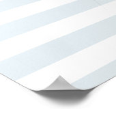 Cute Alice in Wonderland White Rabbit Easter Art ポスター (角)