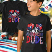 Cute All American Dude 4th Of July Celebration Tシャツ