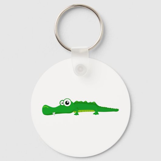 Cute alligator キーホルダー (正面)