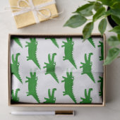  Cute Alligator Drawing 薄葉紙 (ギフト)