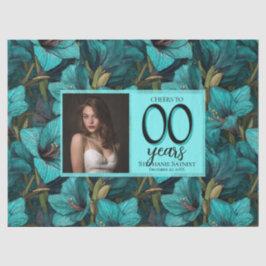 Cute Amaryllis Forty Birthday Presents For Mother 薄葉紙