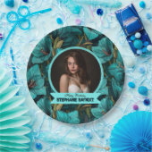 Cute Amaryllis Surprise Birthday Gift For Her ペーパープレート (パーティー)