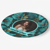 Cute Amaryllis Surprise Birthday Gift For Her ペーパープレート (アングル)