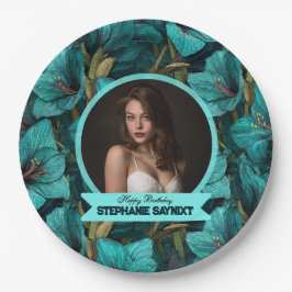 Cute Amaryllis Surprise Birthday Gift For Her ペーパープレート