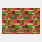 Cute and Colorful Christmas Wrapping Paper Sheets  ラッピングペーパーシート (正面3)