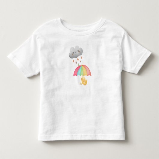 Cute and cool character children's t-shirt designs トドラーTシャツ (正面)