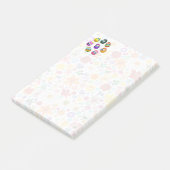 Cute and Funny Easter Eggs Cartoon ポストイット (アングル)