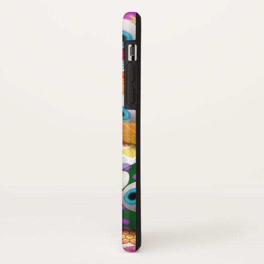 Cute and Funny Easter Eggs Cartoon Case-Mate iPhoneケース (裏面/左)