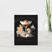 Cute And Funny Espresso Martini カード (正面)