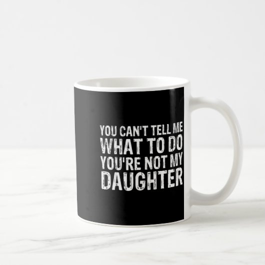 Cute And Funny Father Quote Cool Dad Design For Fa コーヒーマグカップ (右)