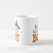 Cute And Funny Here For The Boos Halloween コーヒーマグカップ (中央)