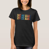 Cute and groovy Autism Mama Tシャツ (正面)