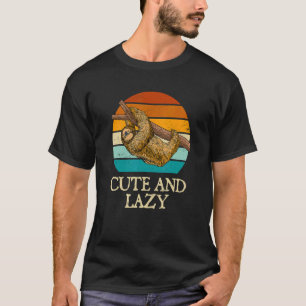 Cute and Lazy Sloth Memes Sloth Themed Trend 2 Tシャツ