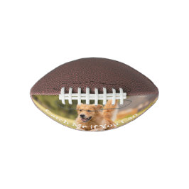 Cute and Playful Dog Design Football アメリカンフットボール