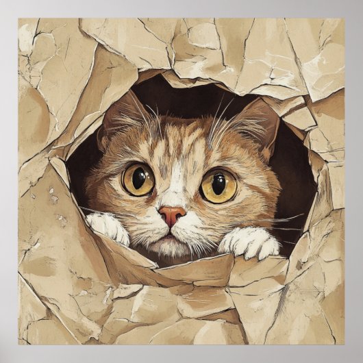 Cute and Playful Kitten ポスター (正面)