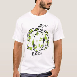 Cute and Spooky Green Jack-O’-Lantern Tシャツ