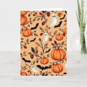 Cute And Spooky Phone Cover For Autumn カード (正面)