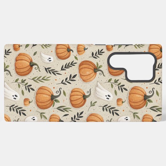 Cute And Spooky Phone Cover For Fall Samsung Galaxyケース (裏面横)