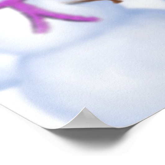 Cute and Whimsical Snowmen ポスター (角)