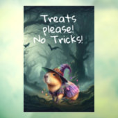 Cute and Witchy Halloween Capybara  ウィンドウサイン (シート3)