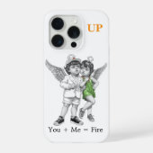 Cute Angel Cherubs iPhone Case – Heaven Phone Case iPhoneケース (裏面)