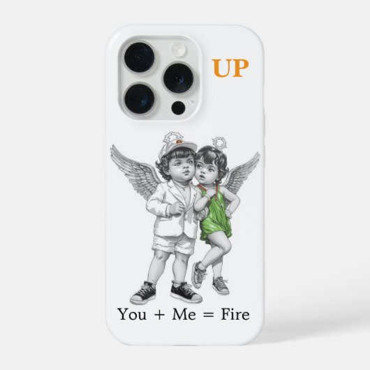 Cute Angel Cherubs iPhone Case – Heaven Phone Case iPhoneケース (裏面)