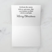 Cute Angel Sleeping on a Fluffy Cloud シーズンカード (内部)