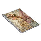 Cute Angel Spiral Notebook ノートブック (右側)