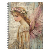 Cute Angel Spiral Notebook ノートブック (正面)