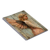 Cute Angel Spiral Notebook ノートブック (右側)