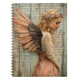 Cute Angel Spiral Notebook ノートブック