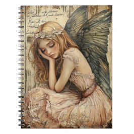 Cute Angel Spiral Notebook ノートブック