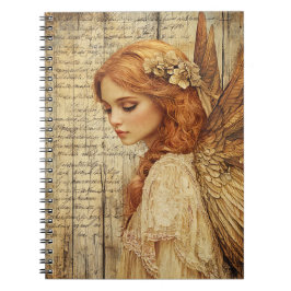 Cute Angel Spiral Notebook ノートブック
