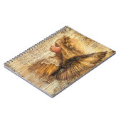 Cute Angel Spiral Notebook ノートブック (左側)