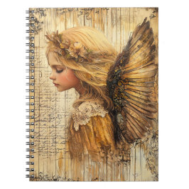 Cute Angel Spiral Notebook ノートブック