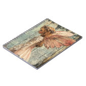 Cute Angel Spiral Notebook ノートブック (左側)
