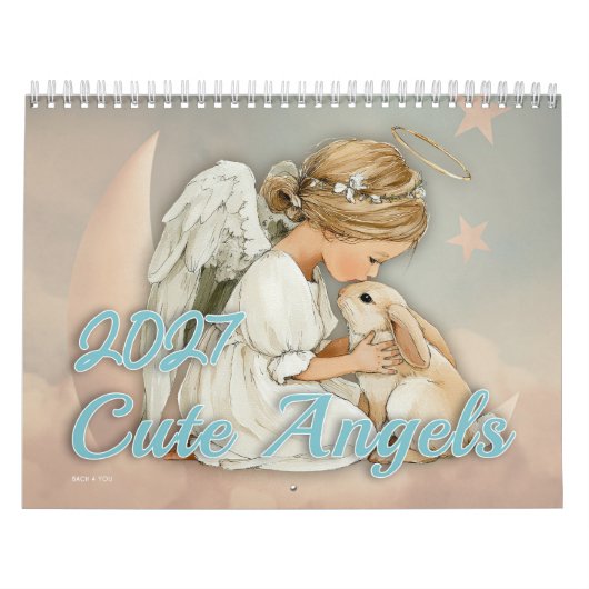 Cute Angels 2027 カレンダー (カバー)