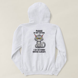 Cute Angry Cat Sweatshirt パーカ