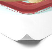 Cute Animal Alphabet ポスター (角)