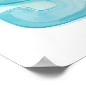 Cute Animal Alphabet ポスター (角)