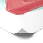 Cute Animal Alphabet ポスター (角)