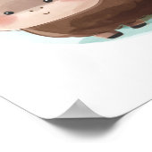 Cute Animal Alphabet ポスター (角)