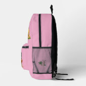 Cute Animal Cartoon School Supplies Backpack Bag 1 プリントバックパック (右)