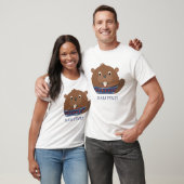 Cute Animal 'DAM FINE!' Beaver T-shirt Tシャツ (ユニセックス)