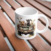 Cute Animal Farm on Coffee Mug コーヒーマグカップ