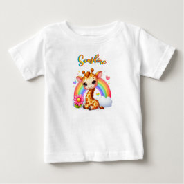 | Cute Animal Graphic Tee for Toddlers ベビーTシャツ